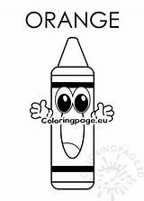 Crayon Coloringpage sketch template