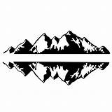 Mountain Decals Sticker Jeep Range Vinyl Car Truck Auto 1pair Stickers 2pcs Mouse Zoom Over sketch template