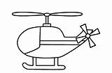 Helicopter Coloring Pages Easy Realistic Color sketch template