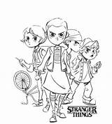 Stranger Eleven Dibujo Halloween Domestika Colorir Dustin Desenhos Assets9 Horror Search Xcolorings Personagens Strangerthings 1924 sketch template