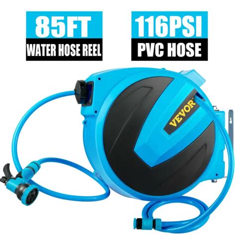vevor water hose reel    hose  bar wall mounted retractable