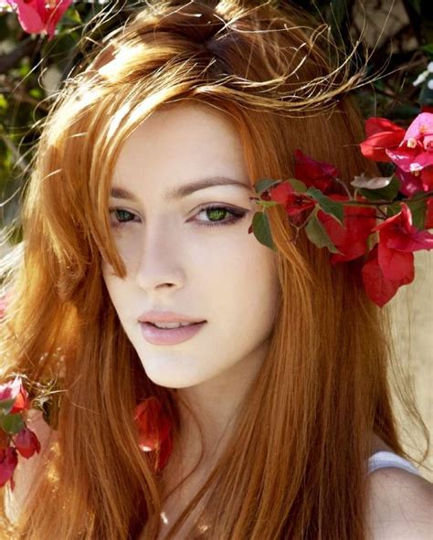 Makeup For Green Eyes Gorgeous Redhead Beautiful Redhead Red Haired