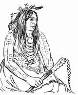 Comanche Indians Indian Clip Tribe Source Donaldson sketch template