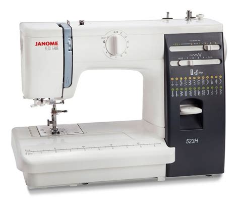 maquina de coser semi industrial recta janome alta gama  portable blanca  negra