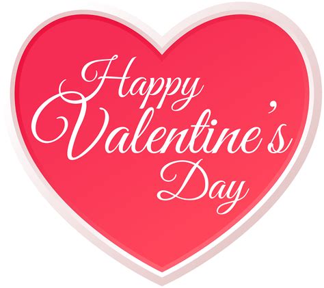 transparent background png clipart happy valentines day transparent