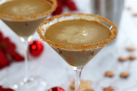 how to make the best festive gingerbread martinis