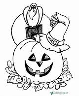 Halloween Coloring Pages Jack Print sketch template