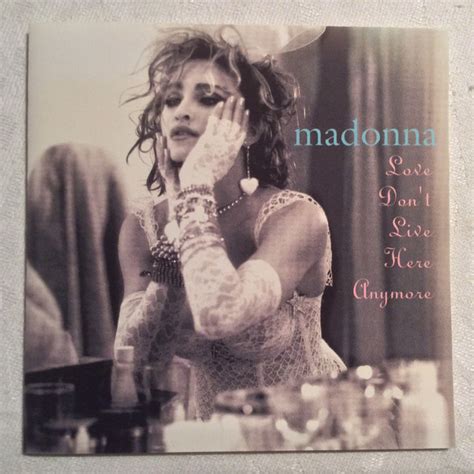 madonna love dont   anymore cdr discogs