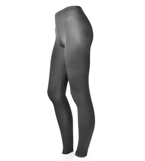 women s black spandex lycra compression exercise tights by aero tech