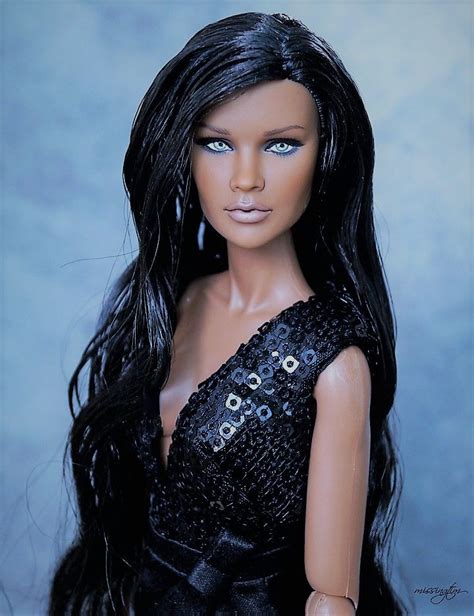 38 2 14 by missingtim black barbie fashion dolls diva