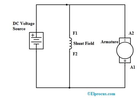 dc motor wiring diagram schematic