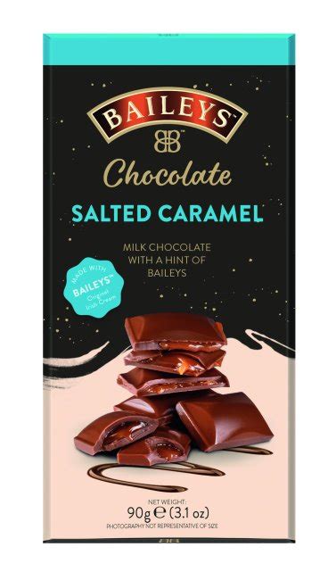 baileys salted caramel milk chocolate and truffle bar 15x90g house