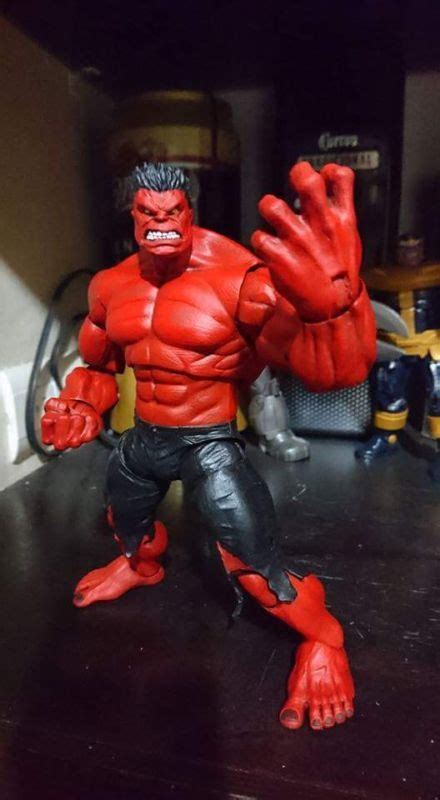 Red Hulk Marvel Legends Custom Action Figure Custom