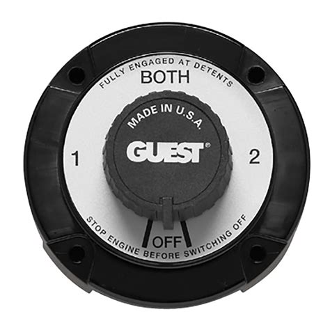 guest  battery selector switch     shipping  handling