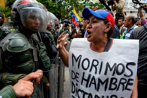 ahead of massive protest march venezuela opposition