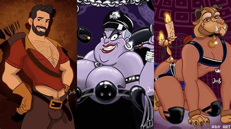 This Collective Reimagines Disney Icons As Queer And Kinky