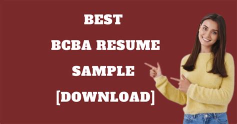 trendzs  bcba resume sample
