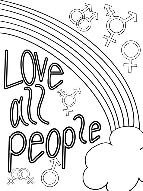 pride coloring pages etsy