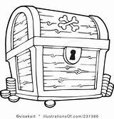 Chest Illustrationsof sketch template
