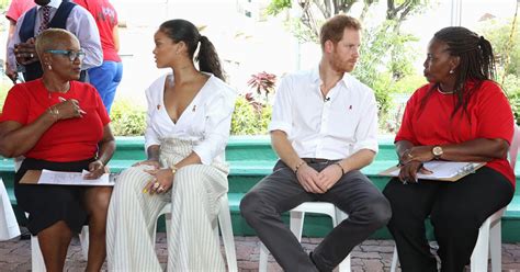 prince harry and rihanna shocked to hear some men think having sex in the sea stops hiv irish