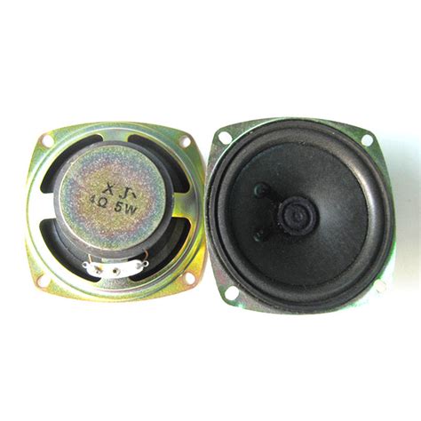 pcs   full range speakers  ohm   mm  small square sound audio loudspeaker stereo