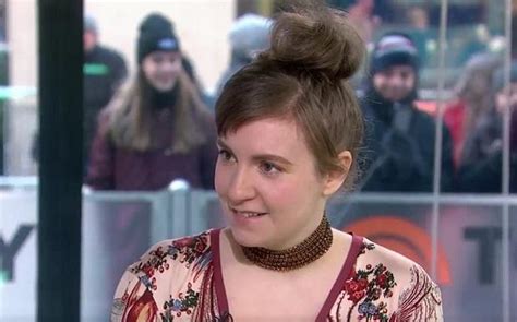 lena dunham says penis on brekky tv america chokes on its cereal