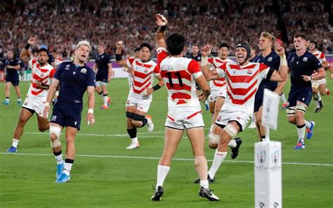 rugby world cup top teams reach quarterfinals japan breaks