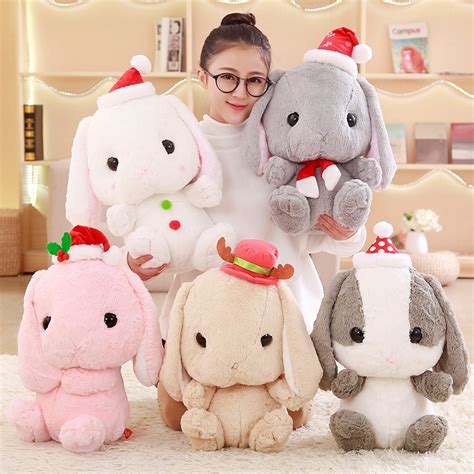 7 Styles Lucky Rabbit Stuffed Plush Toy Bunny Doll Korean Rabbit Doll