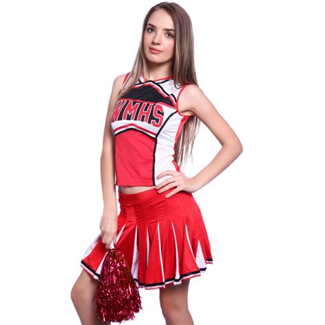 3 Set Pack Cheerleading Uniforms Football Basketball Girls Red Color