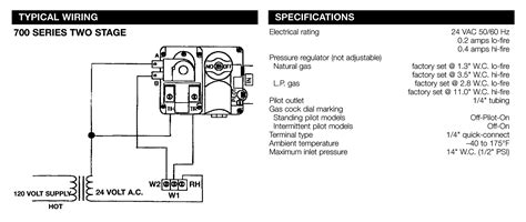 robertshaw gas valve wiring diagram easy wiring