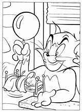 Jerry Tom Coloring Pages Colorir sketch template