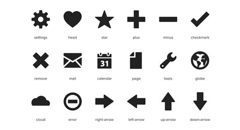 thousands   vector icons  icon webfonts  interfaces  responsive web design