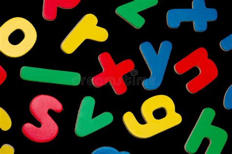 mixed letters stock photo image  isolated primary