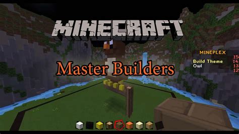 Pinguin Eulen Master Builders Minecraft Youtube