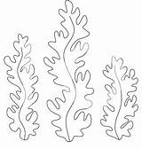 Seaweed Coloring Pages Clipart Sea Outline Printable Ocean Crafts Royalty Illustration Pattern Patterns Alex Template Google Color Theme Rf Mermaid sketch template