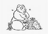 Coloring Honey Bear Pot Pages Cartoon Getdrawings Getcolorings sketch template