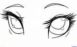 Eyes Anime Drawing Girl Draw Cute Step Manga Easy Beginners Eye Coloring Drawings Chibi Pages Girls Japanese Background Cartoon Female sketch template