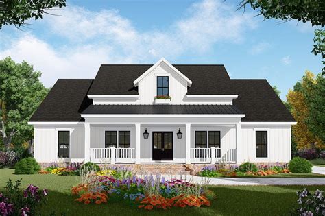 farmhouse style house plan  beds  baths  sqft plan