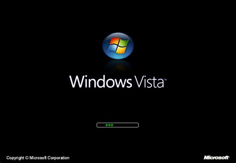 windows vista boot screen  lewislite  deviantart
