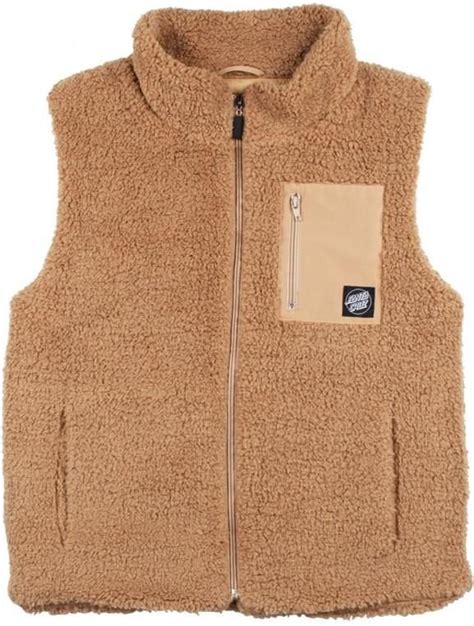 kamizelka santa cruz teddy vest tan tan ceny  opinie ceneopl