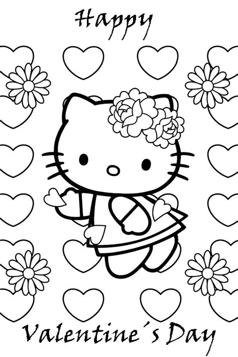 happy valentines day coloring pages printable  getcoloringscom