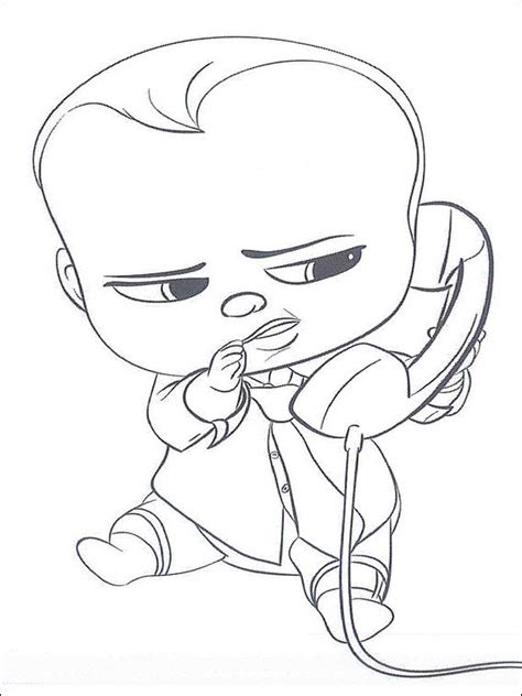 boss baby coloring pages  baby coloring pages boss baby coloring