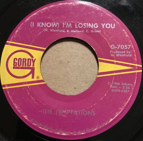 The Temptations I Know Im Losing You 1966 Vinyl Discogs