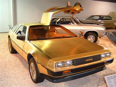 delorean  gold plated       oldtimer autos sportwagen traumauto