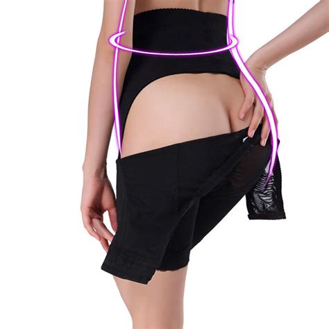 women high waist bum tummy thigh control body shaper underwear slimming