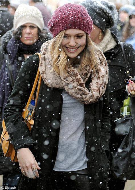 Sundance Film Festival 2011 Elizabeth Olsen Enjoys The Snow Daily