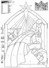 Nativity Creche Manger Heilige Naissance Weihnachten Topglassart Printables sketch template