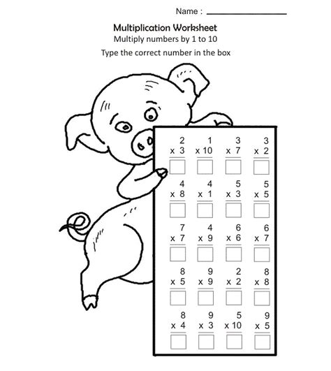 math practice sheets multiplication  worksheets
