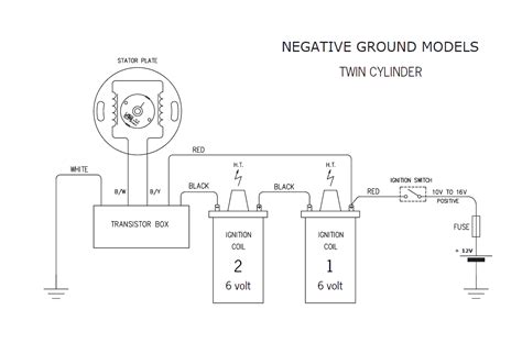 schematic  volt positive ground wiring diagram collection