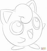 Jigglypuff Pokemon Coloring Pages Printable Para Colorear Dibujos Print Supercoloring Drawing Generation Color sketch template